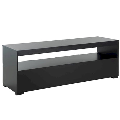 Meuble TV SAFAVIEH Kaitlyn à 2 tiroirs et 1 étagère (compatible avec les téléviseurs à écran plat jusqu'à 55 pouces) - 48 po L x 16 po P x 17 po H