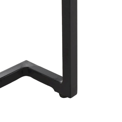 Table d'appoint rectangulaire à une étagère SAFAVIEH Malvina - 61 cm L x 36 cm P x 61 cm H