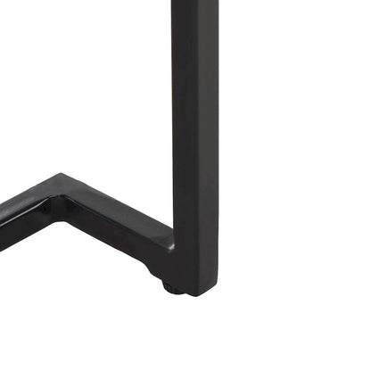 Table d'appoint rectangulaire à une étagère SAFAVIEH Malvina - 61 cm L x 36 cm P x 61 cm H