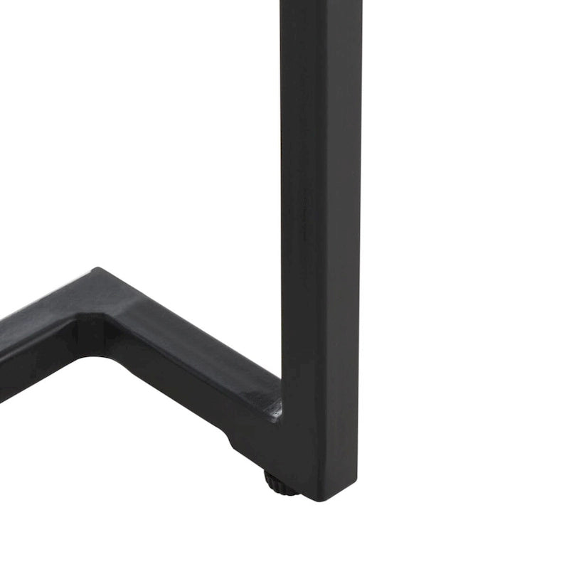 Table d'appoint rectangulaire à une étagère SAFAVIEH Malvina - 61 cm L x 36 cm P x 61 cm H