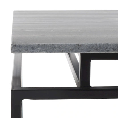 Table d'appoint rectangulaire à une étagère SAFAVIEH Malvina - 61 cm L x 36 cm P x 61 cm H