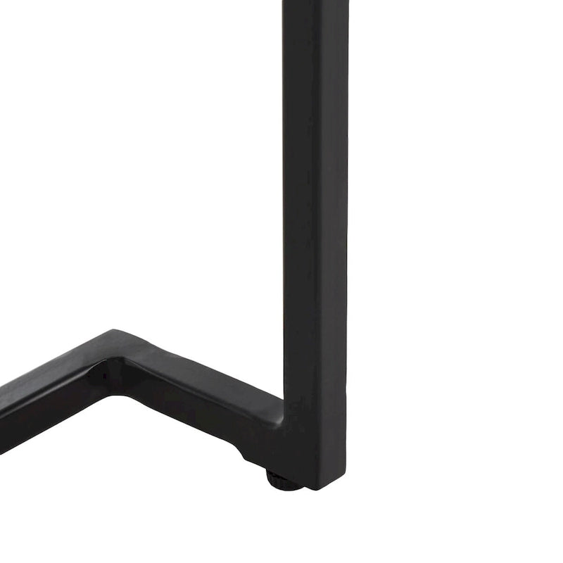 Table d'appoint rectangulaire à une étagère SAFAVIEH Malvina - 61 cm L x 36 cm P x 61 cm H
