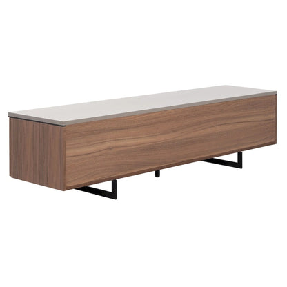 Meuble TV SAFAVIEH Couture Stine Chevron 60 pouces - 60 po L x 16 po l x 16 po H