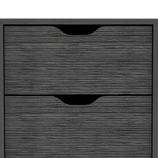 Commode verticale vintage minimaliste à 5 tiroirs