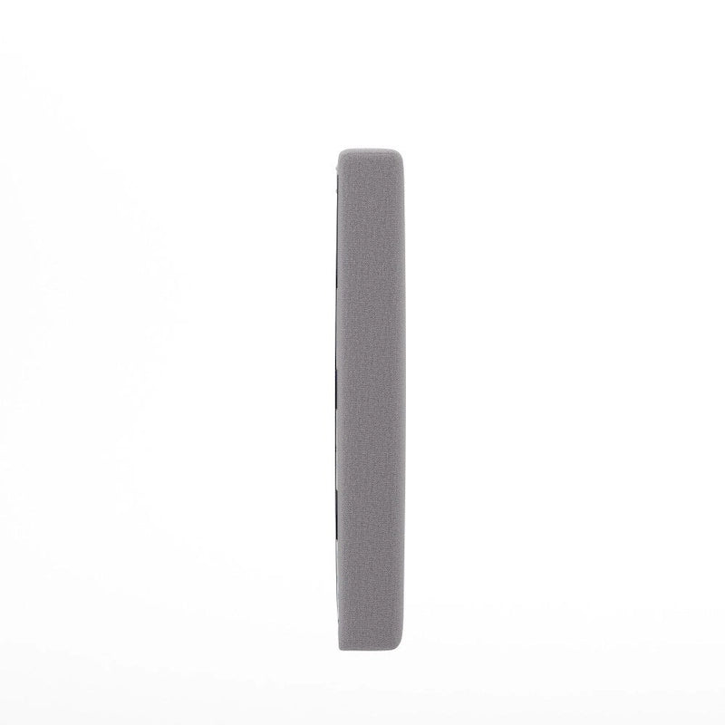 Tête de lit rembourrée avec 2 prises électriques, 1 port USB et 1 port USB-C