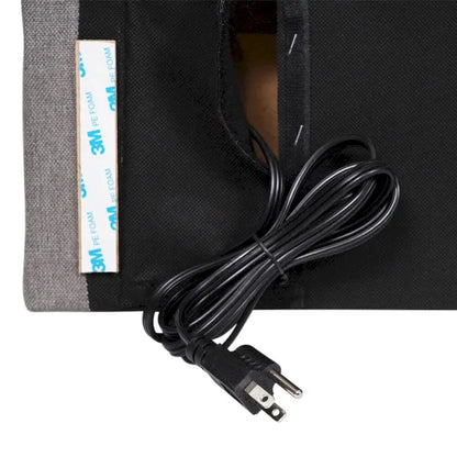 Tête de lit rembourrée avec 2 prises électriques, 1 port USB et 1 port USB-C
