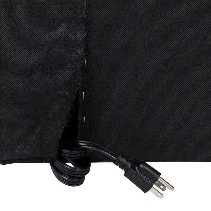 Tête de lit rembourrée avec 2 prises électriques, 1 port USB et 1 port USB-C
