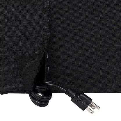 Tête de lit rembourrée avec 2 prises électriques, 1 port USB et 1 port USB-C