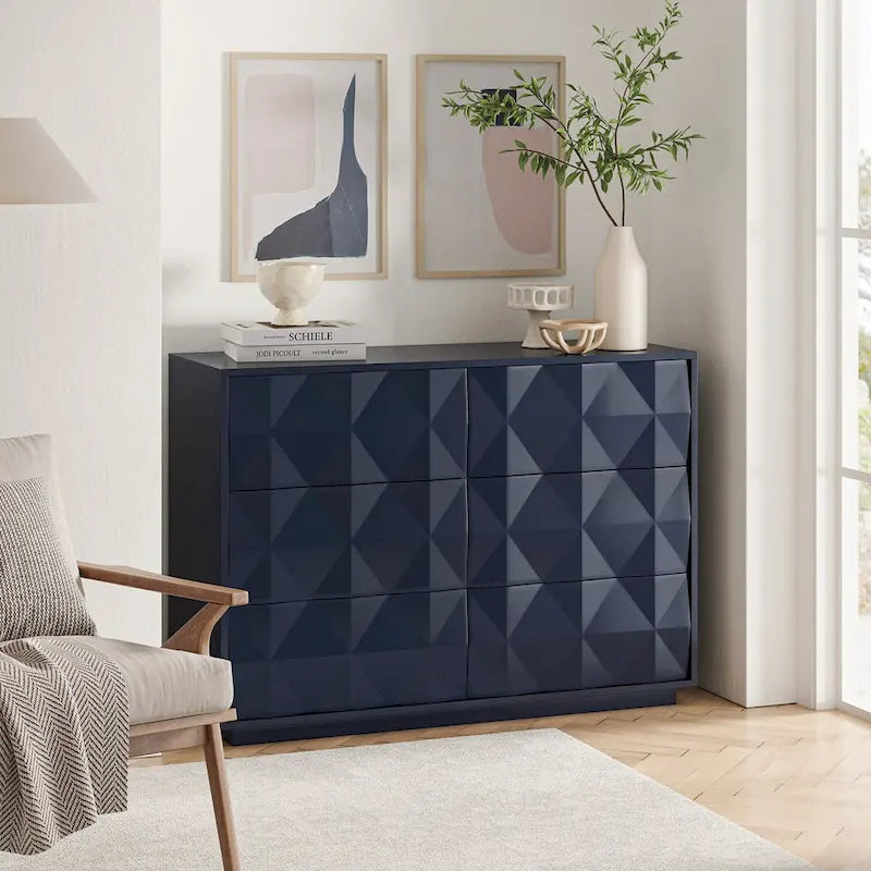 Commode moderne Linus à 6 tiroirs par HULALA HOME