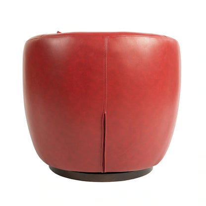 Fauteuil pivotant rembourré avec rangement, chaise d'appoint moderne pour salon, chambre, bureau ou coin lecture