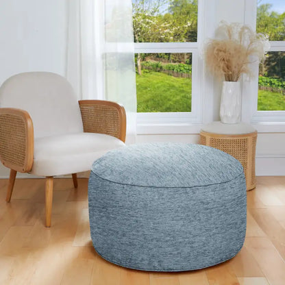 Pouf/ottoman texturé d'intérieur Sorra Home