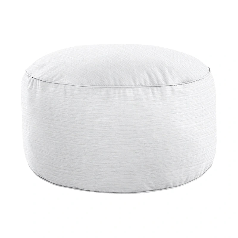 Pouf/ottoman texturé d'intérieur Sorra Home