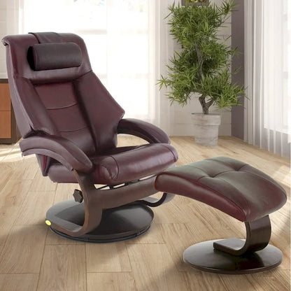 Oreiller cervical Relax-R en cuir pleine fleur