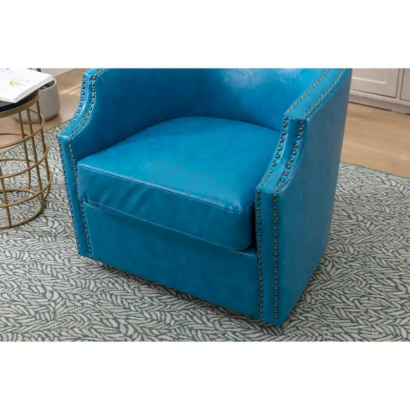 Fauteuil pivotant de salon, de haute qualité et durable, ambiance sobre