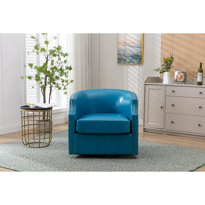 Fauteuil pivotant de salon, de haute qualité et durable, ambiance sobre
