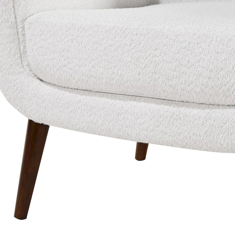 Fauteuil en tissu bouclé Pristina de Greyson Living