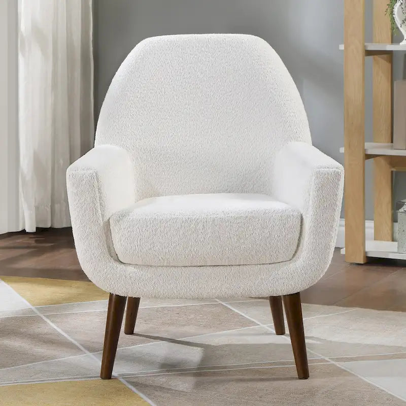 Fauteuil en tissu bouclé Pristina de Greyson Living