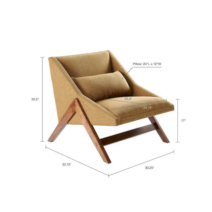 Fauteuil d'appoint moderne, pour salon, chambre ou studio, fauteuil de lecture confortable