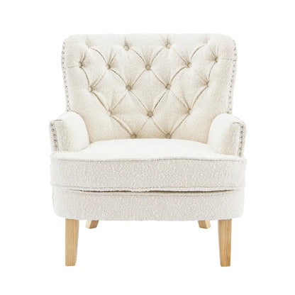 Fauteuil club Almond Boucle à clous décoratifs de Christopher Knight Home
