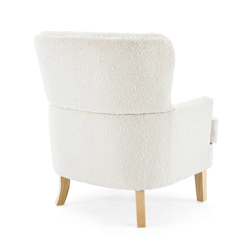 Fauteuil club Almond Boucle à clous décoratifs de Christopher Knight Home