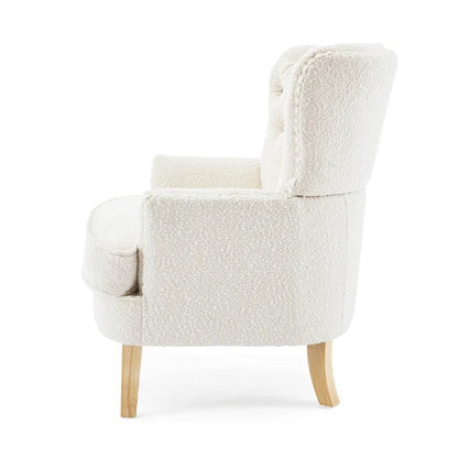 Fauteuil club Almond Boucle à clous décoratifs de Christopher Knight Home