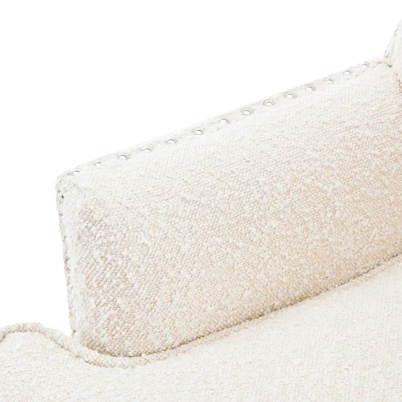 Fauteuil club Almond Boucle à clous décoratifs de Christopher Knight Home