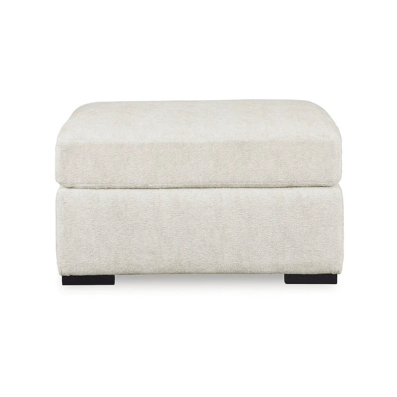 Pouf d'appoint surdimensionné ivoire Signature Design by Ashley Chessington
