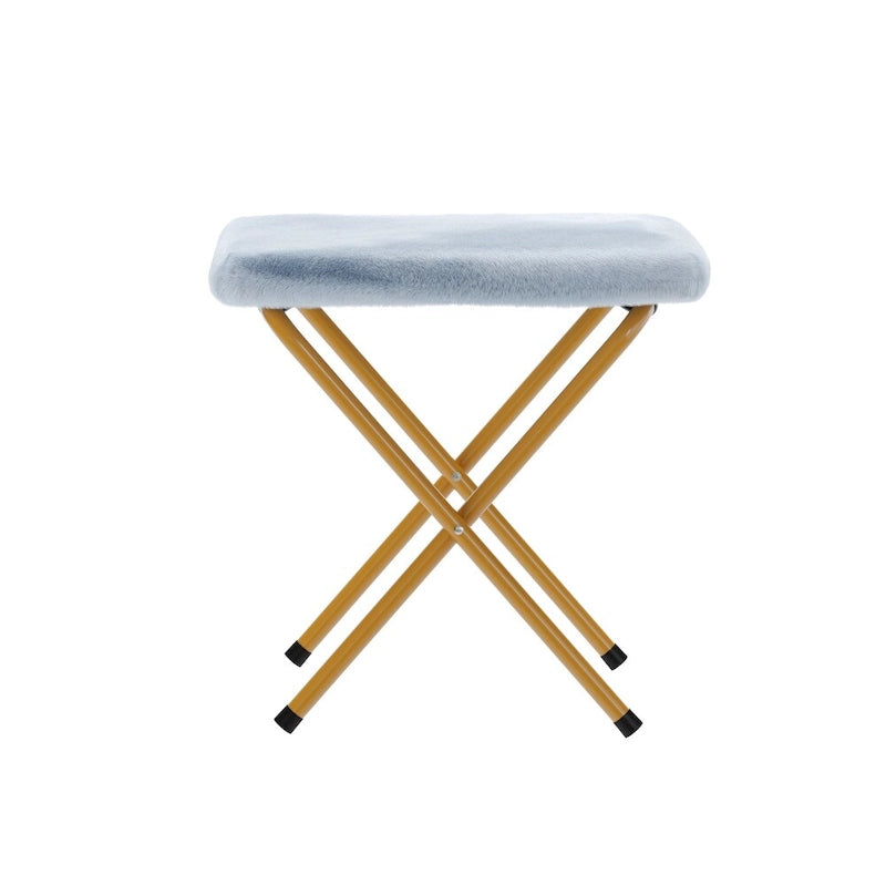 Fauteuil soucoupe pliant surdimensionné avec repose-pieds