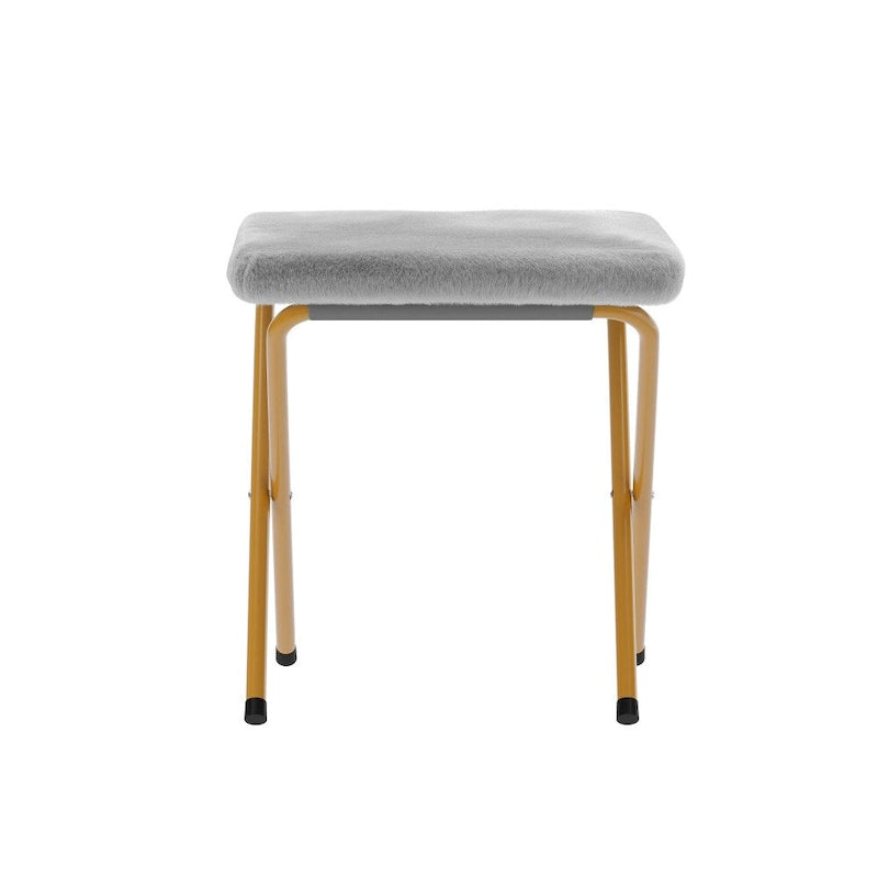 Fauteuil soucoupe pliant surdimensionné avec repose-pieds