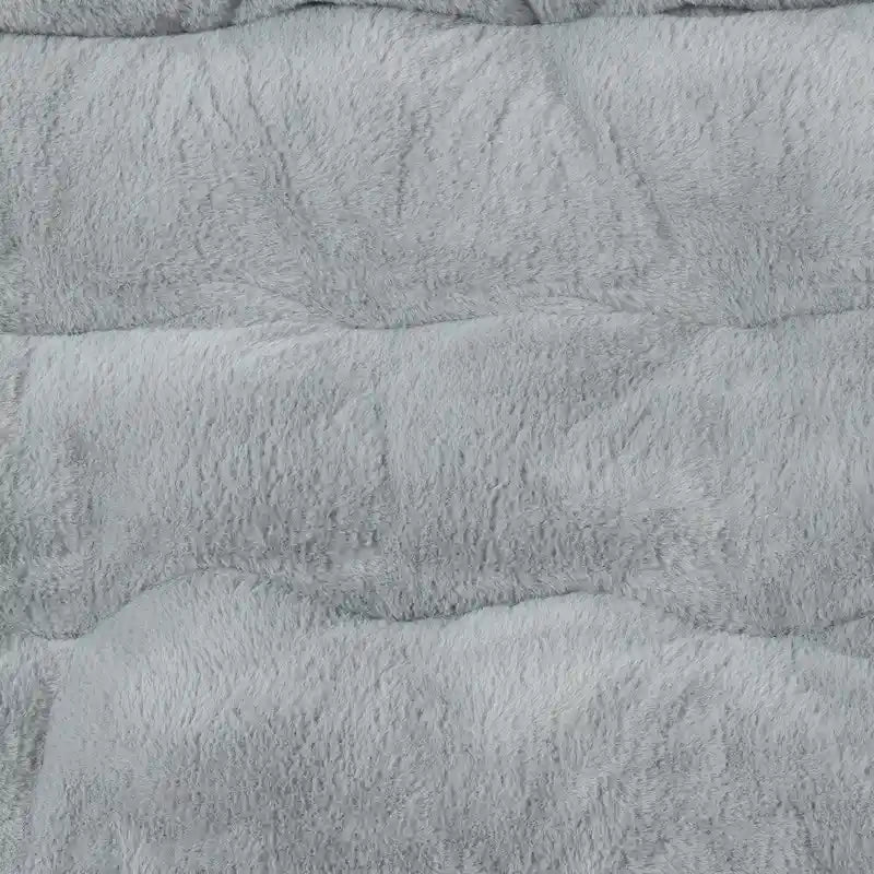 Fauteuil soucoupe pliant surdimensionné avec repose-pieds