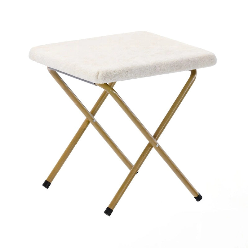 Fauteuil soucoupe pliant surdimensionné avec repose-pieds