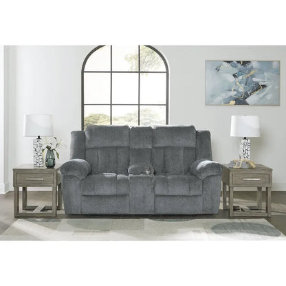 Canapé inclinable électrique deux places Signature Design by Ashley Tip-Off - 80 cm (L) x 42 cm (P) x 45 cm (H)