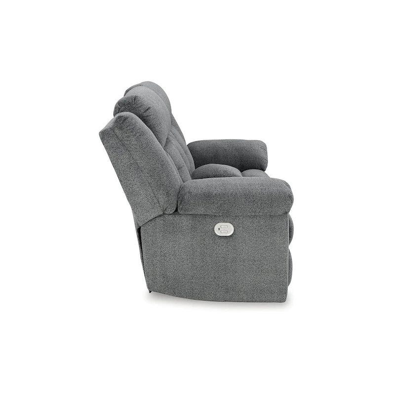 Canapé inclinable électrique deux places Signature Design by Ashley Tip-Off - 80 cm (L) x 42 cm (P) x 45 cm (H)