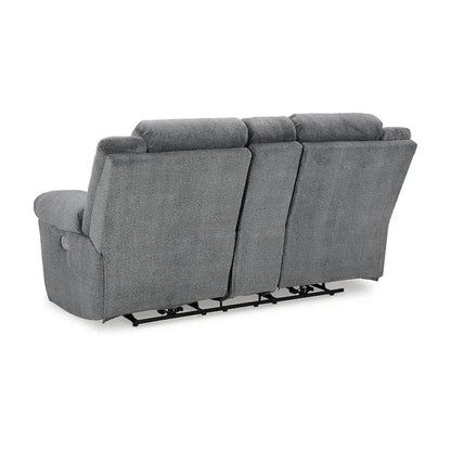 Canapé inclinable électrique deux places Signature Design by Ashley Tip-Off - 80 cm (L) x 42 cm (P) x 45 cm (H)