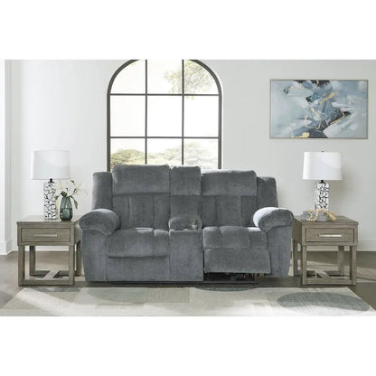 Canapé inclinable électrique deux places Signature Design by Ashley Tip-Off - 80 cm (L) x 42 cm (P) x 45 cm (H)