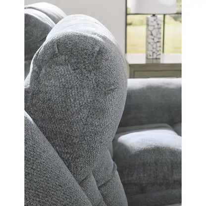 Canapé inclinable électrique deux places Signature Design by Ashley Tip-Off - 80 cm (L) x 42 cm (P) x 45 cm (H)