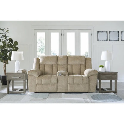 Canapé inclinable électrique deux places Signature Design by Ashley Tip-Off - 80 cm (L) x 42 cm (P) x 45 cm (H)