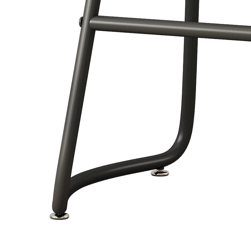29,52 € Lot de 2 tabourets de bar élégants et minimalistes, hauteur comptoir, pour îlot de cuisine, café, bar, balcon.
