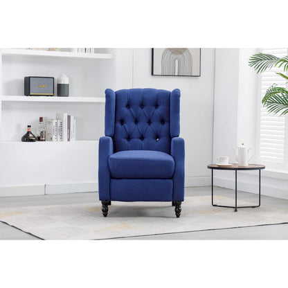 Fauteuil de détente moderne et confortable rembourré / Fauteuil inclinable pour salon