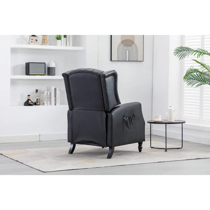 Fauteuil de détente moderne et confortable rembourré / Fauteuil inclinable pour salon
