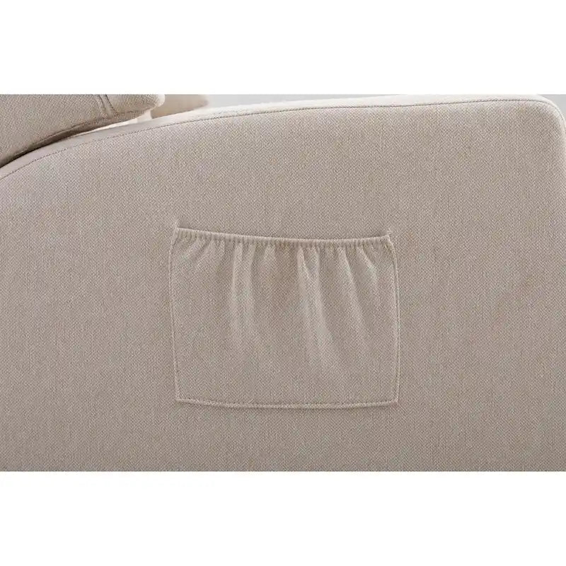 Fauteuil de détente moderne et confortable rembourré / Fauteuil inclinable pour salon