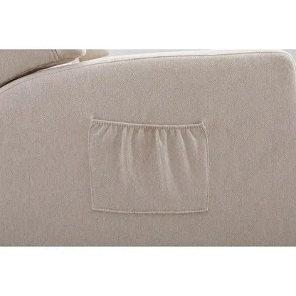 Fauteuil de détente moderne et confortable rembourré / Fauteuil inclinable pour salon