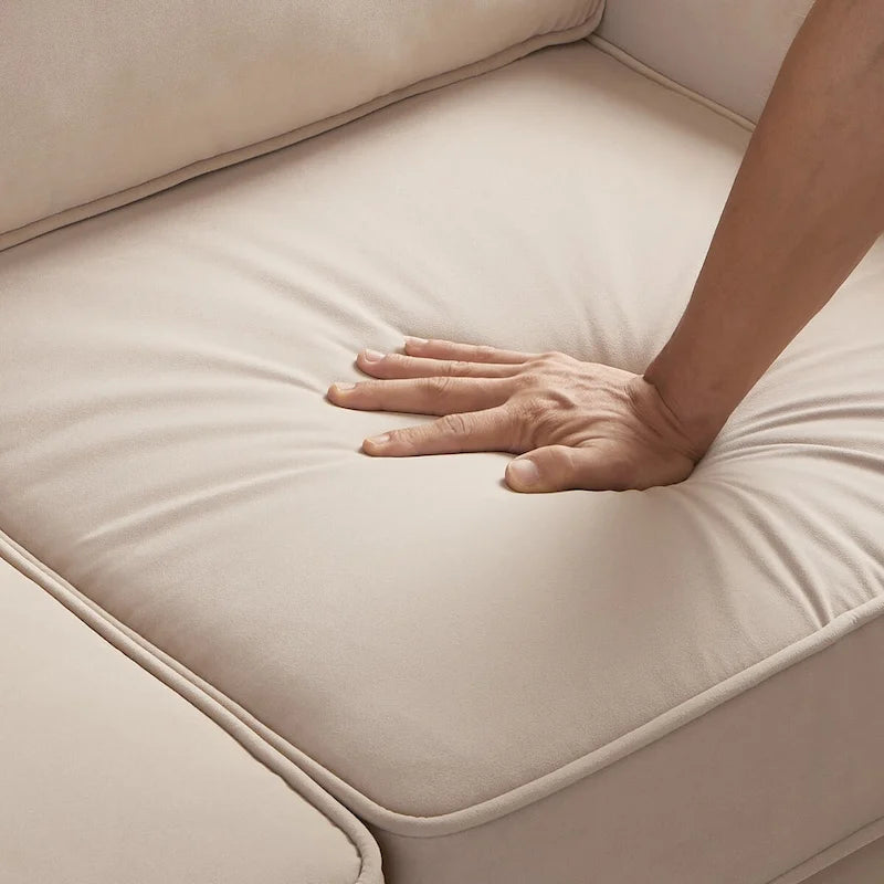 Fauteuil, fauteuil de salon une place avec pieds en bois, fauteuil d'appoint en velours capitonné