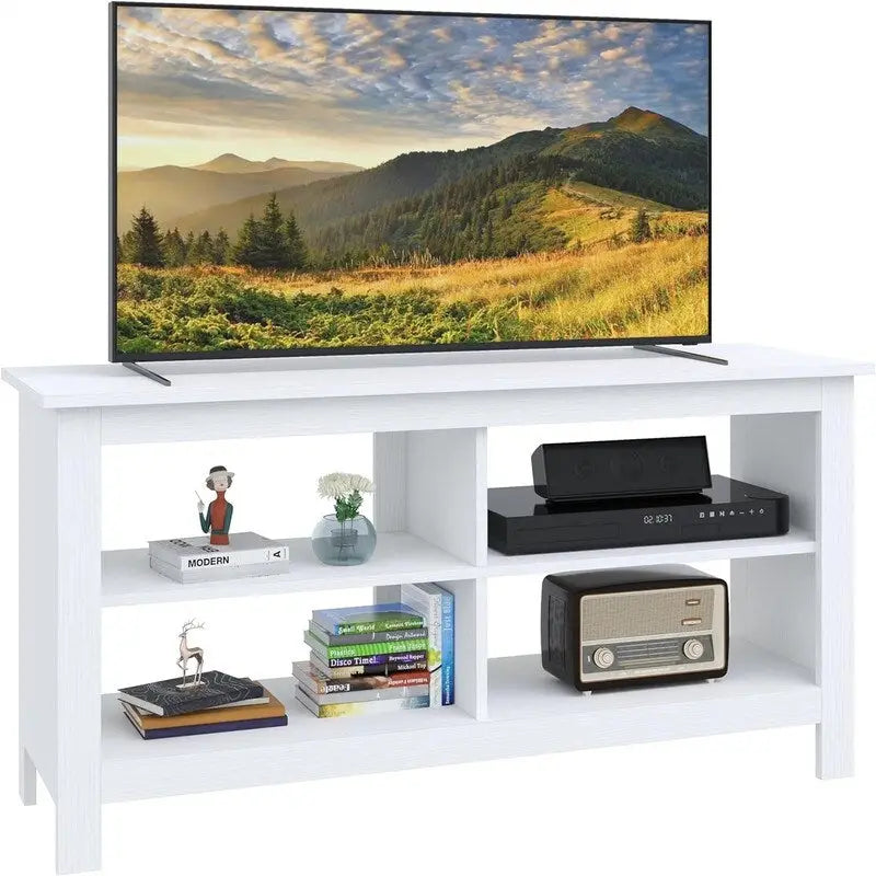 Meubles TV à 4 compartiments - 13,8 cm (P) x 43,3 cm (L) x 22,8 cm (H)