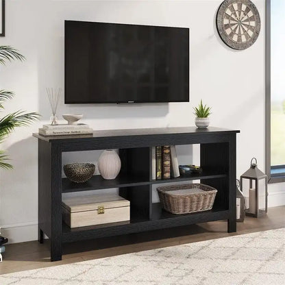 Meubles TV à 4 compartiments - 13,8 cm (P) x 43,3 cm (L) x 22,8 cm (H)