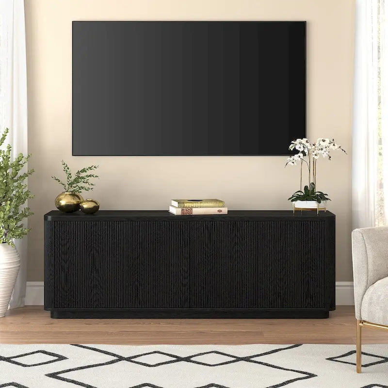 Meuble TV rectangulaire Easton pour téléviseurs jusqu'à 75 à 68 pouces de large
