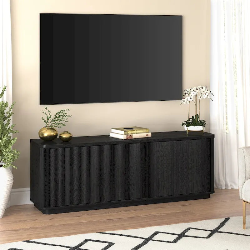 Meuble TV rectangulaire Easton pour téléviseurs jusqu'à 75 à 68 pouces de large