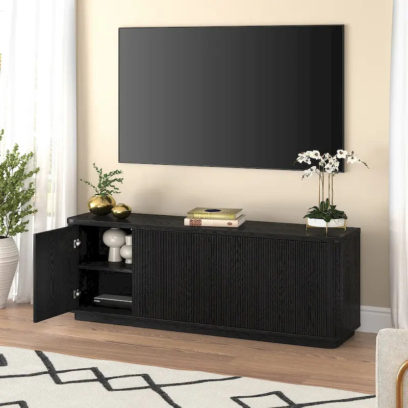 Meuble TV rectangulaire Easton pour téléviseurs jusqu'à 75 à 68 pouces de large