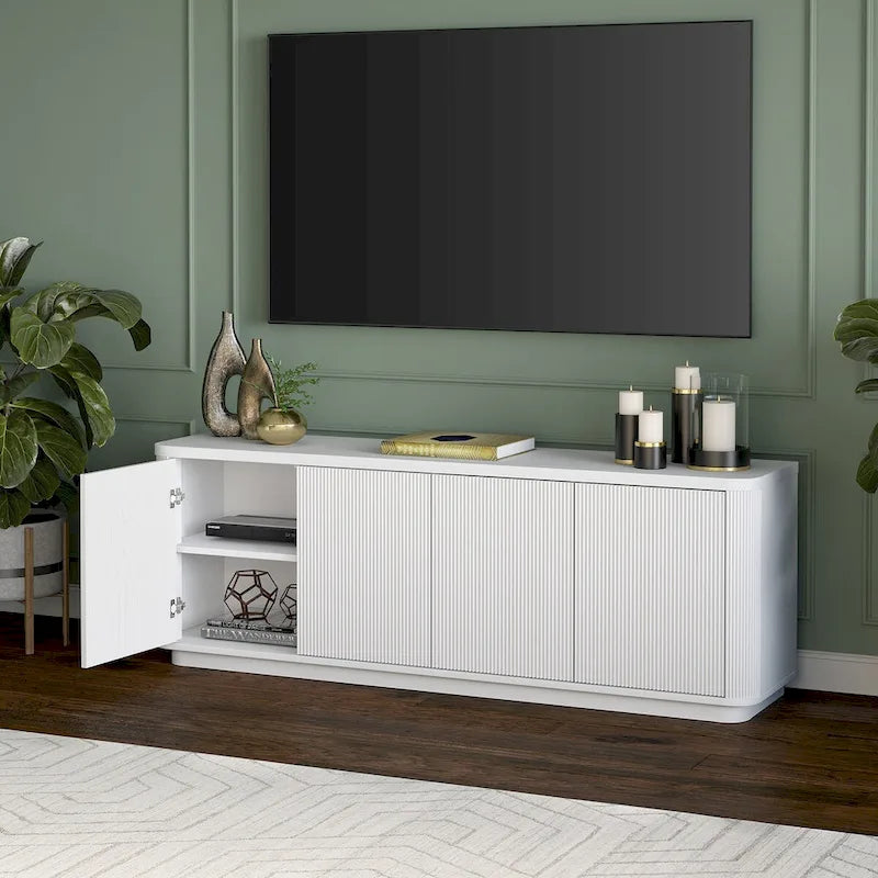 Meuble TV rectangulaire Easton pour téléviseurs jusqu'à 75 à 68 pouces de large