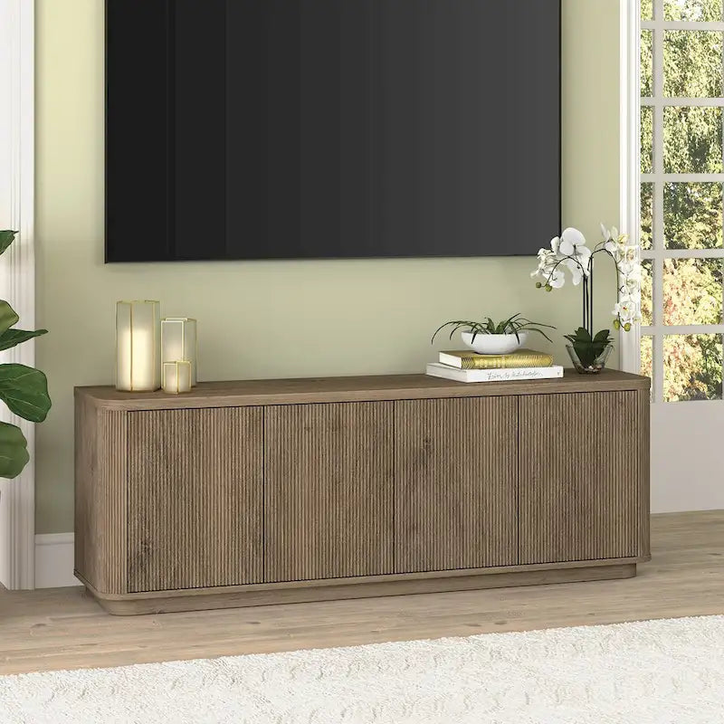 Meuble TV rectangulaire Easton pour téléviseurs jusqu'à 75 à 68 pouces de large